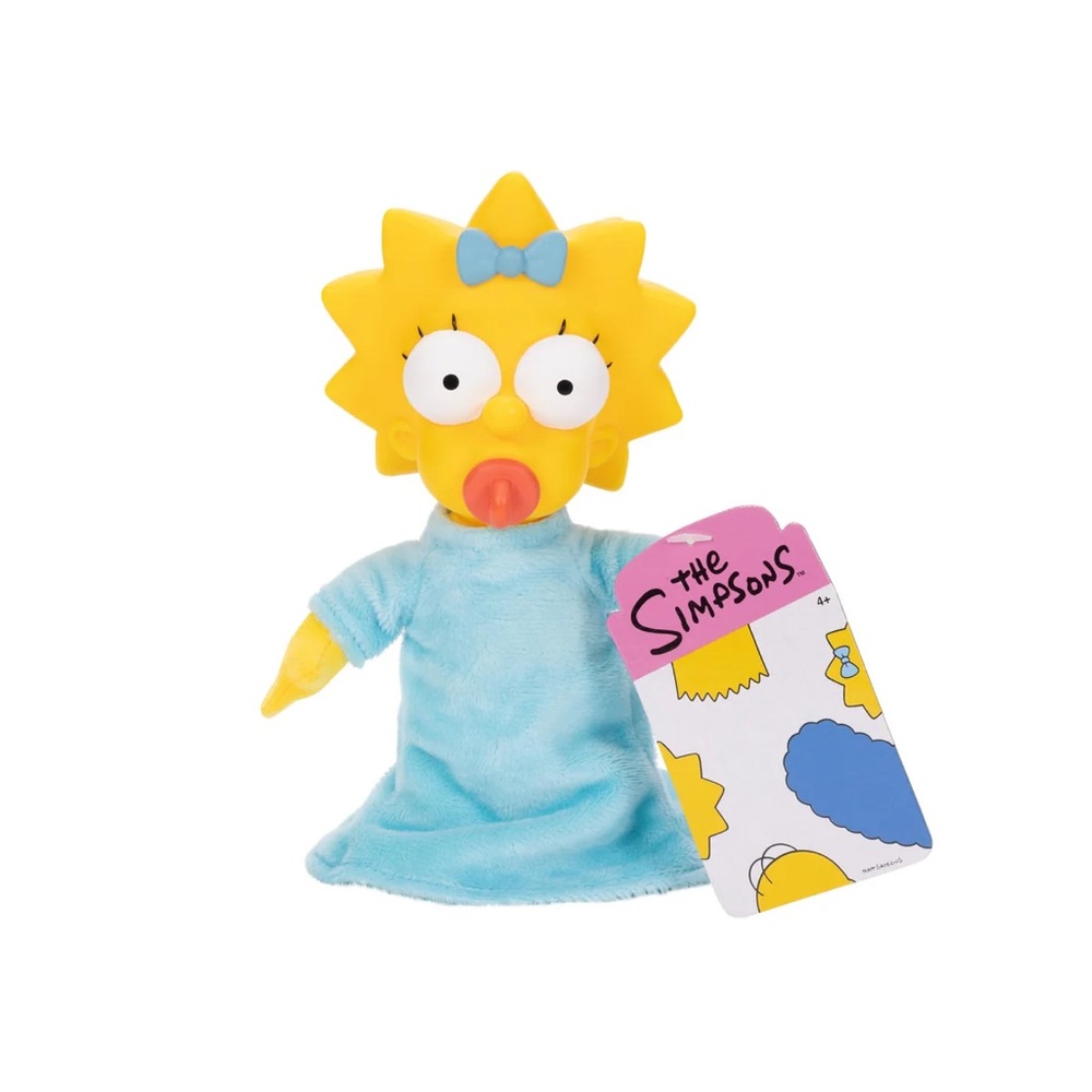 2024 Jakks Pacific The Simpsons Maggie Simpson Plush 7" NWT